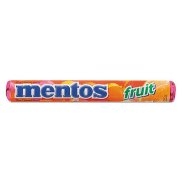 Mentos® Chewy Mints, 1.32 Oz, Mixed Fruit, 15 Rolls-box freeshipping - TVN Wholesale